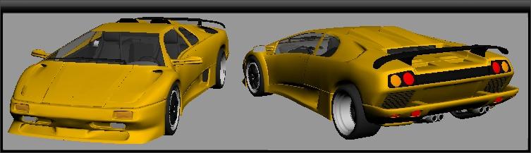 Lamborghini Diablo 3D model